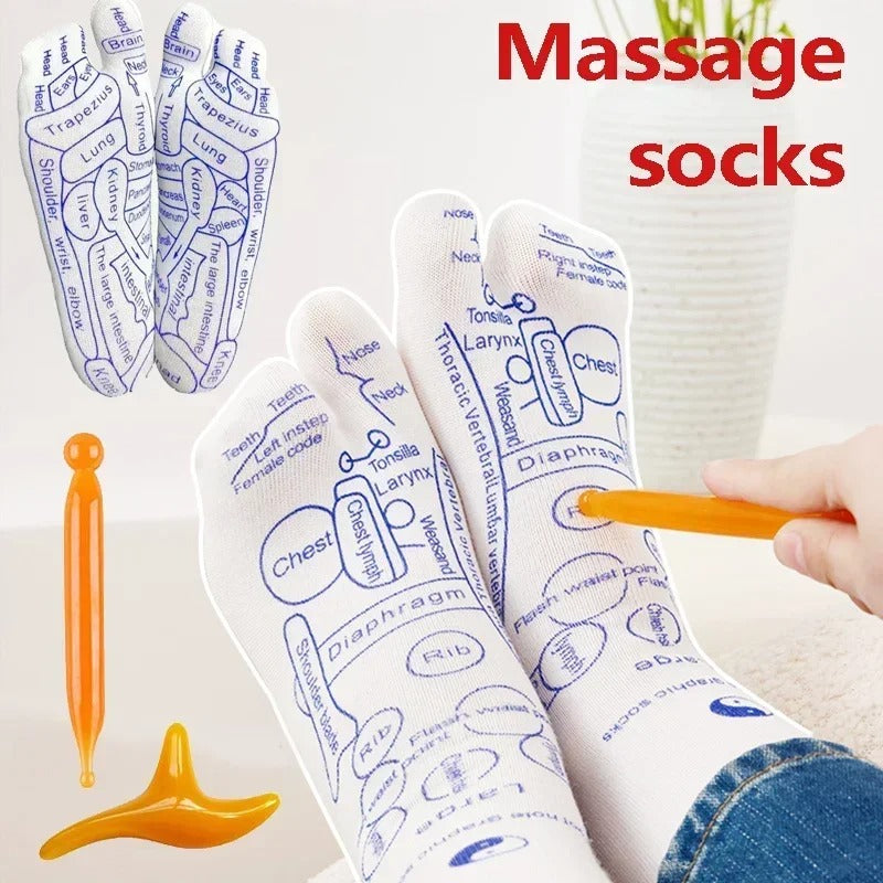 Acupressure socks