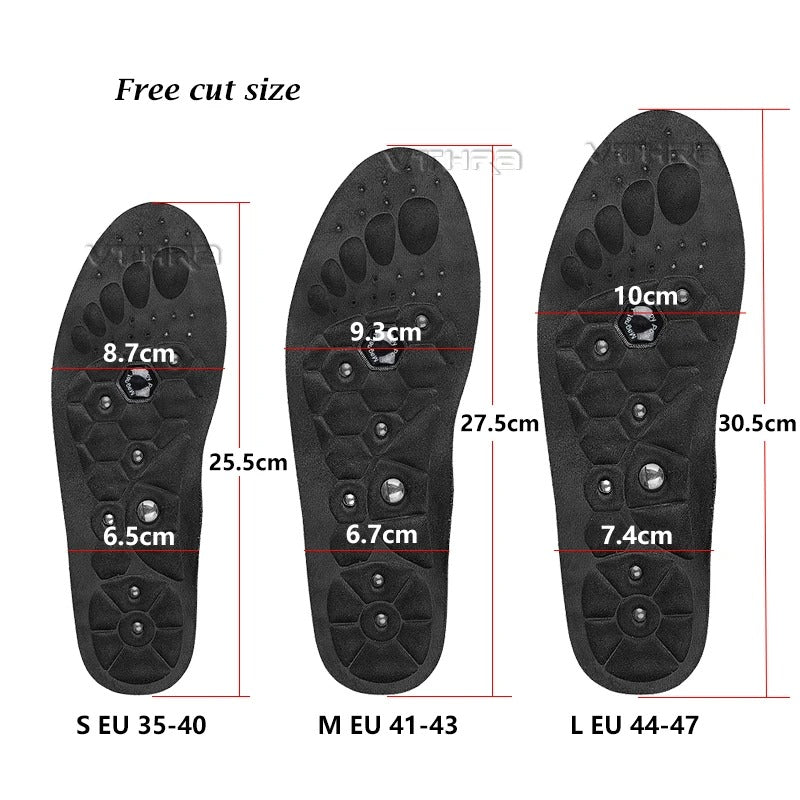 Orthopedic magnetic insoles